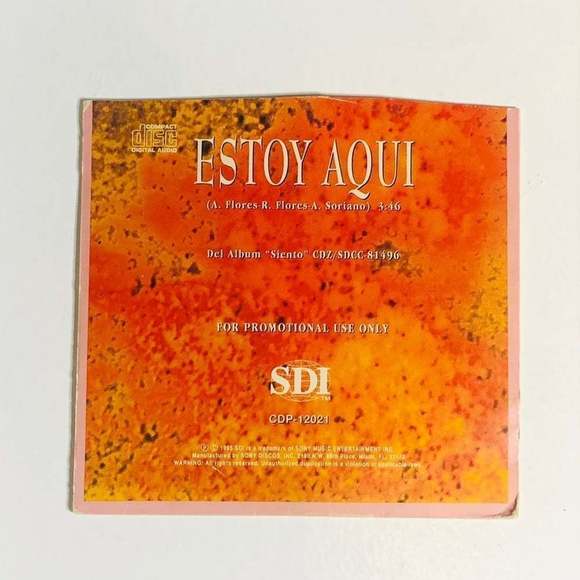 Rare! CD Rosario - Estoy Aqui - Picture 2 of 2